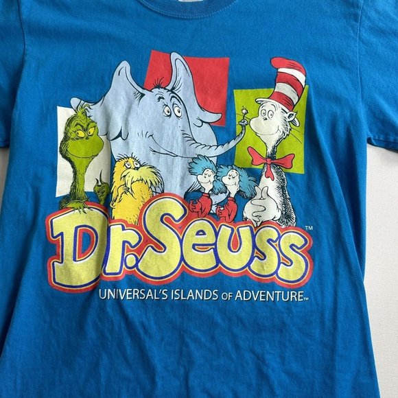 VINTAGE Dr. Seuss T-Shirt Adult Medium Universals Island of Adventure Universal - Picture 3 of 9